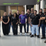 Equipe da Harmonit em visita à Vega Rastreamento